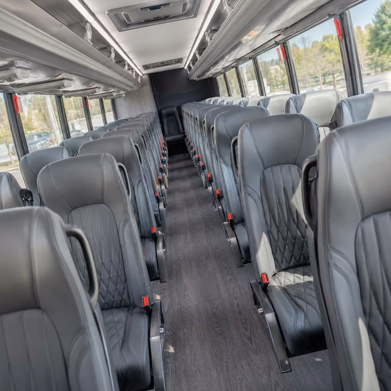 25 passenger minibus inside