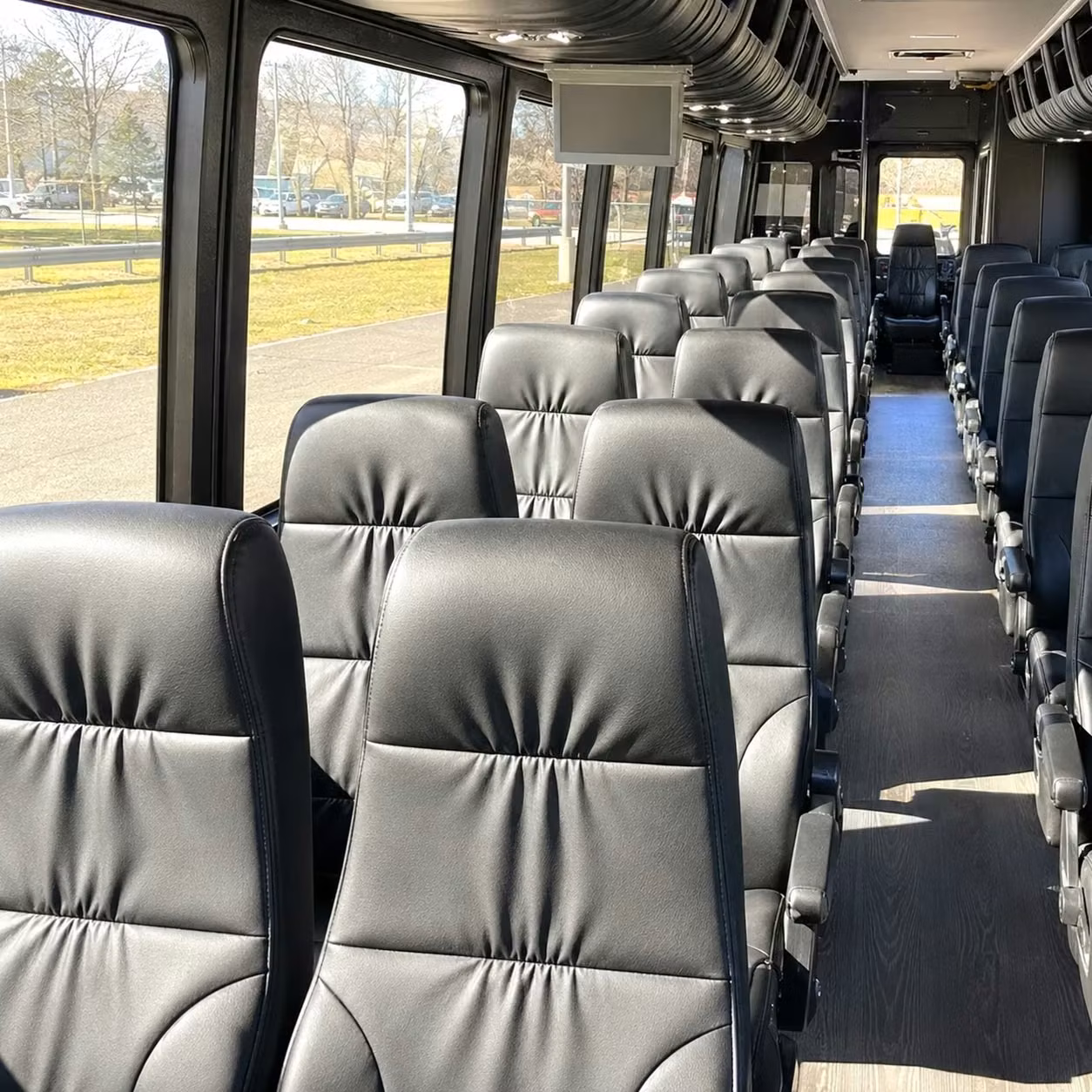 30 passenger minibus interior