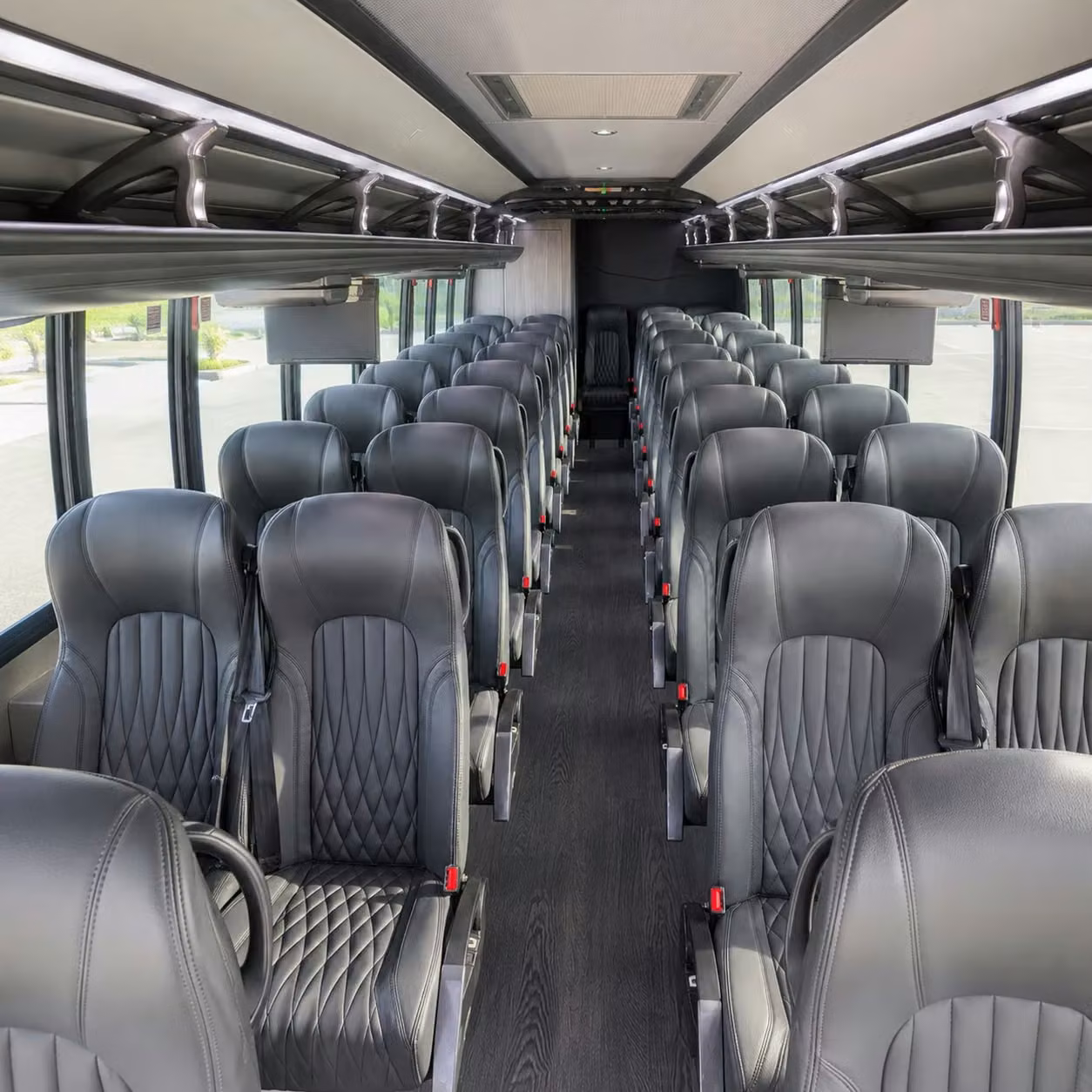 35 passenger minibus inside