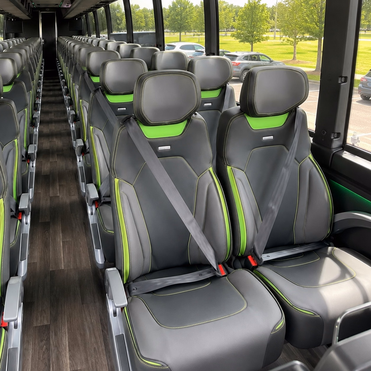 charter buses for large costa mesa prom groups traveling together