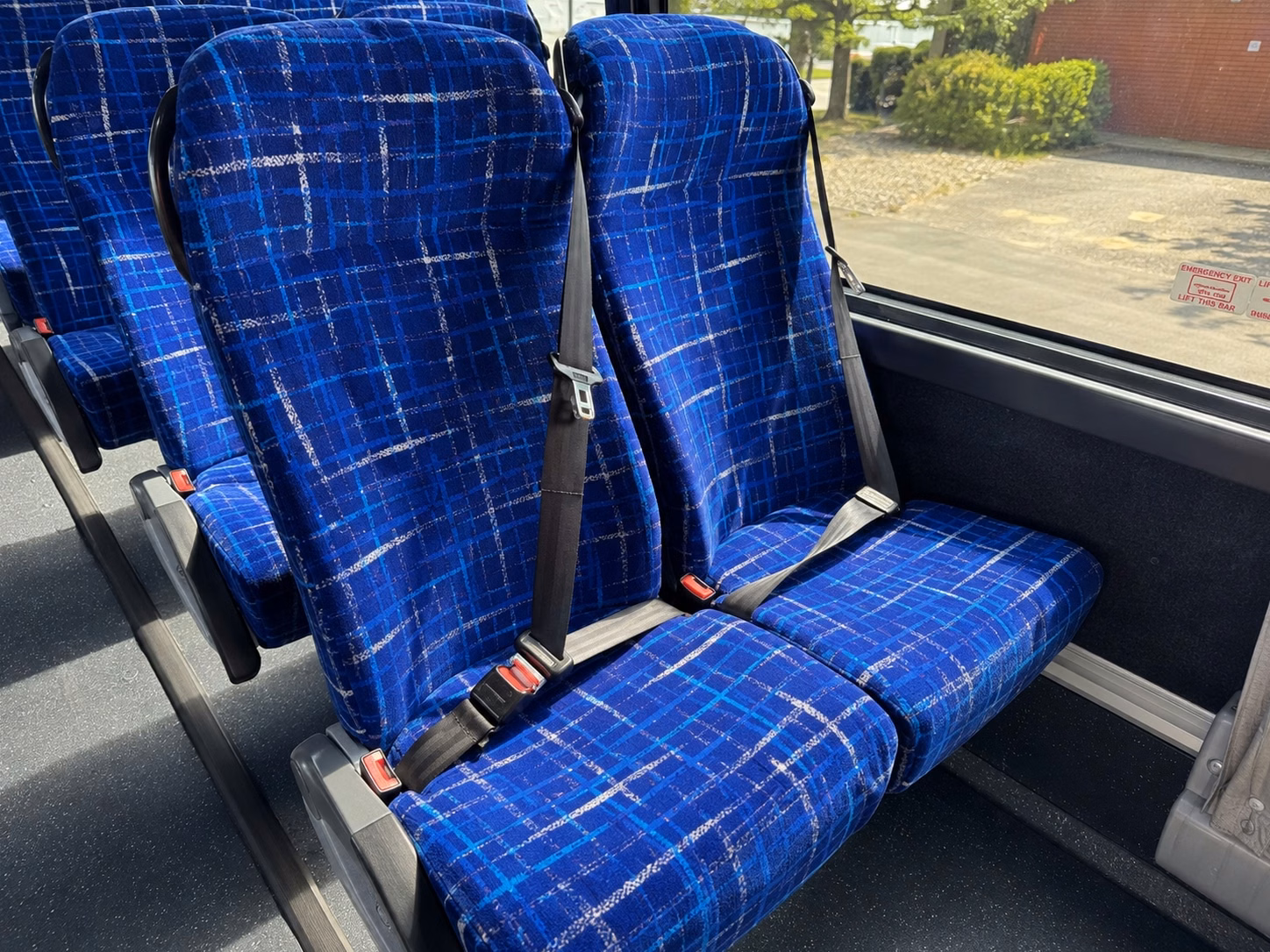 costa mesa charter bus inside