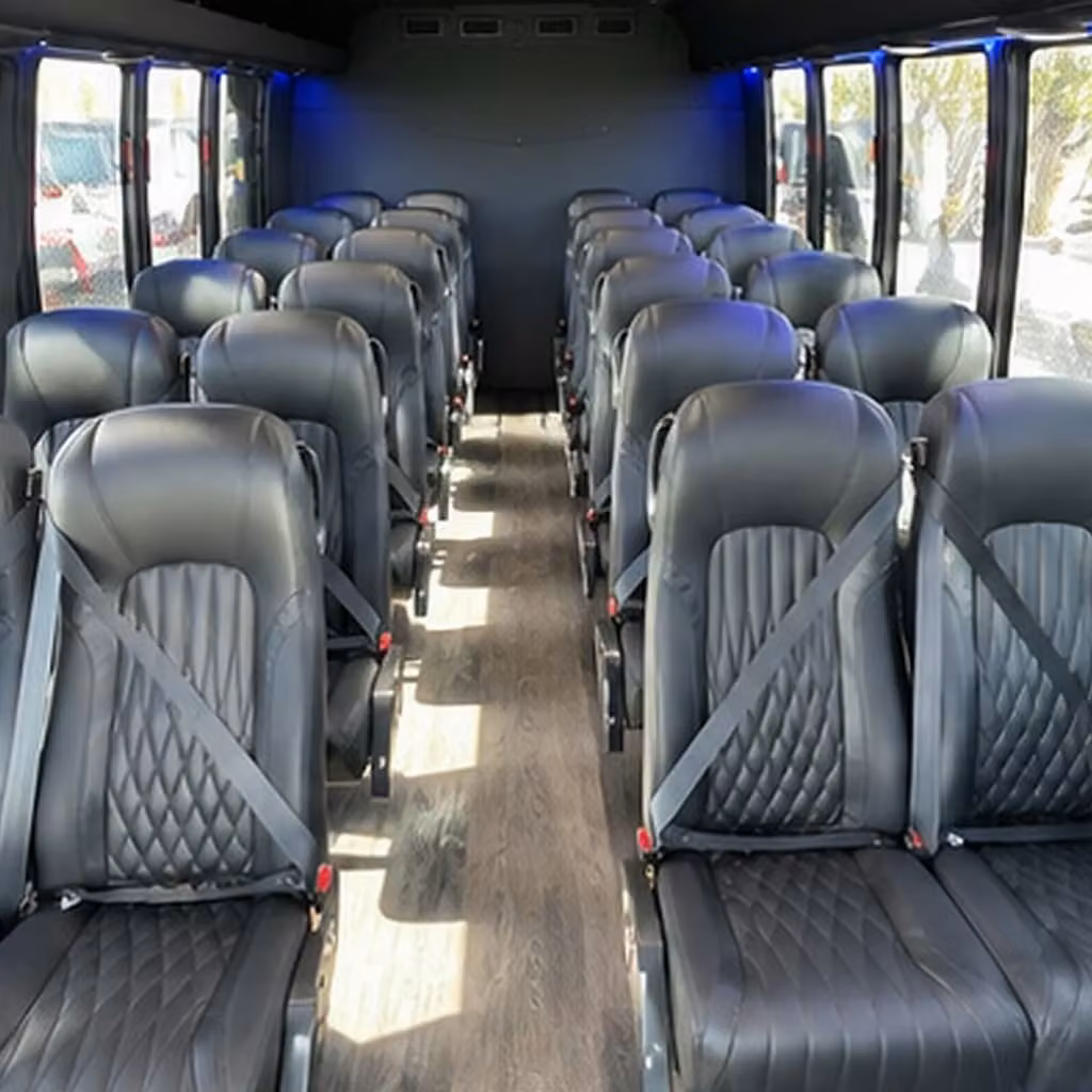minibus rentals for smaller costa mesa prom groups who want comfort without the party bus price tag