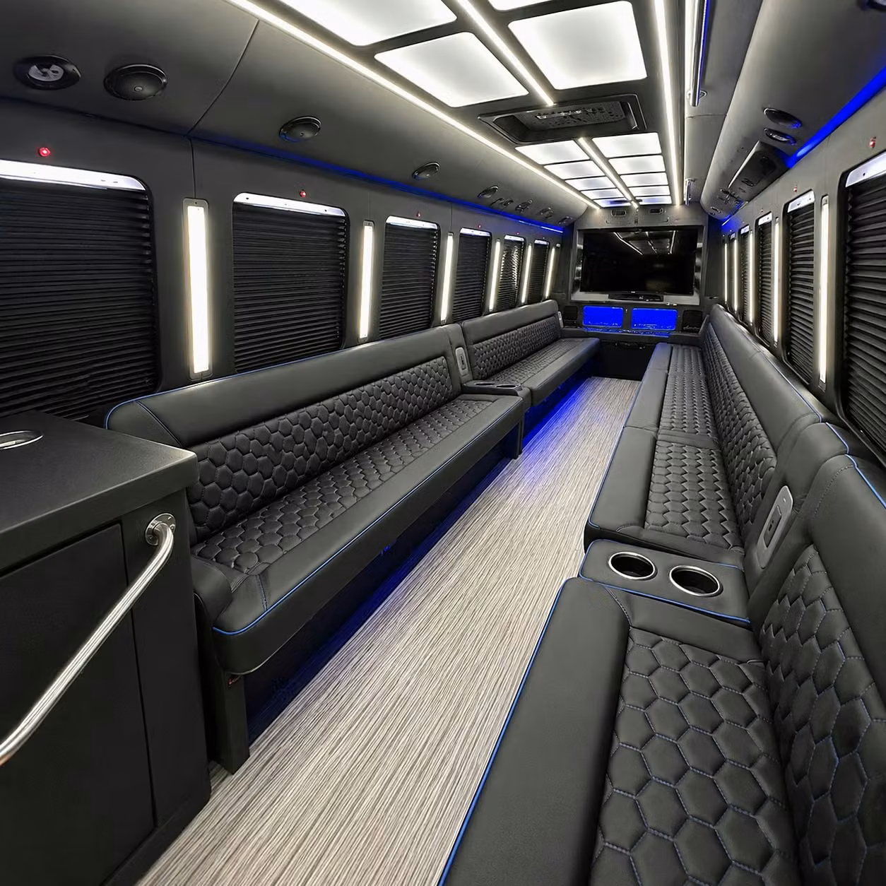 party bus interior