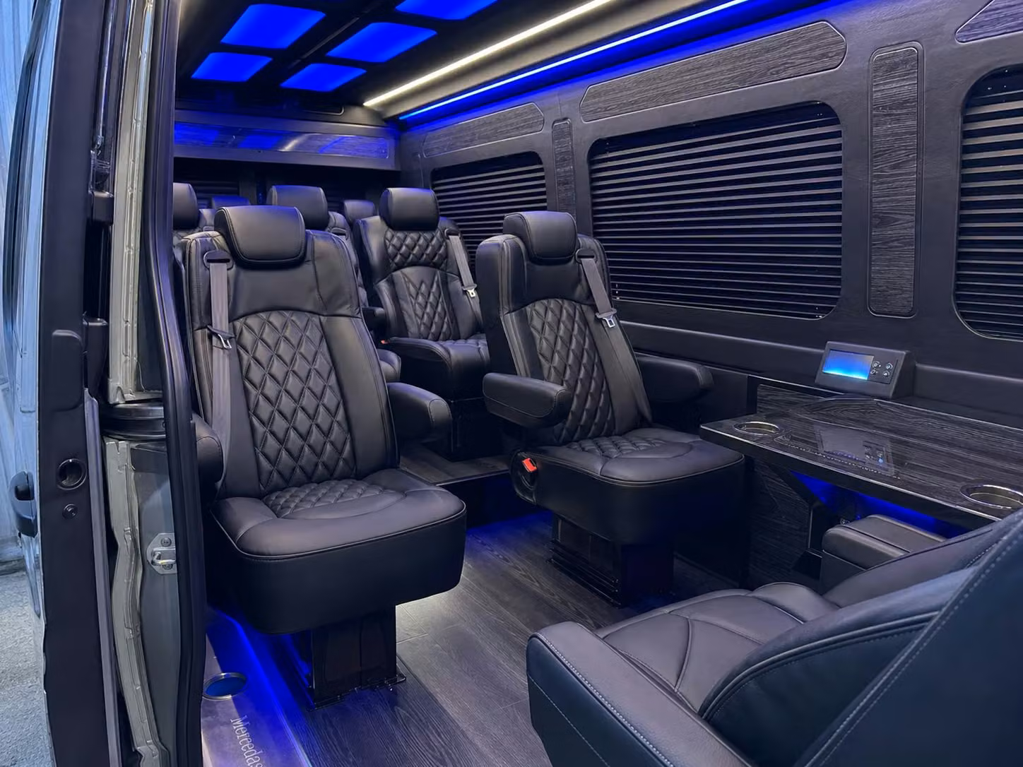 sprinter van transportation for groups and events across costa mesa