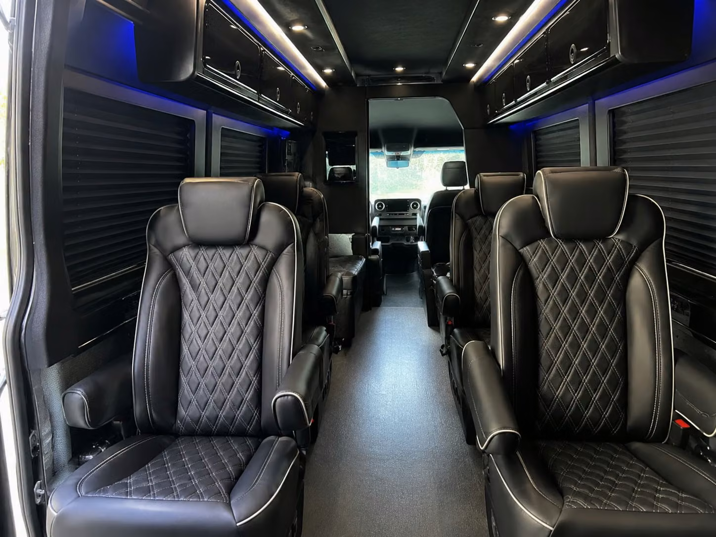 sprinter vans for costa mesa prom couples and small groups who want something sleek